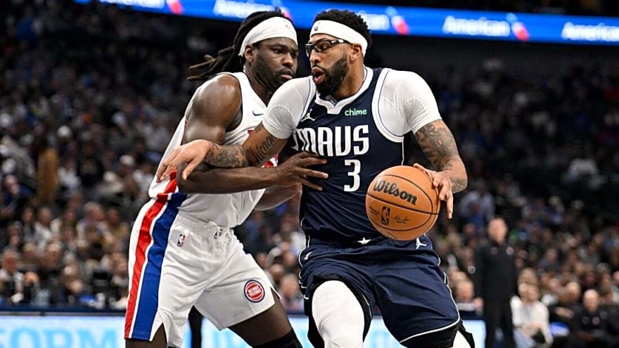 Cooper Flagg scores 23 as Mavericks hang on to edge Pistons in OT