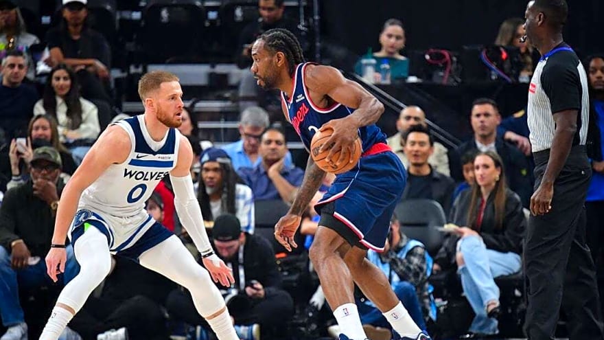 Kawhi Leonard scores 45, Clippers make history vs. Wolves