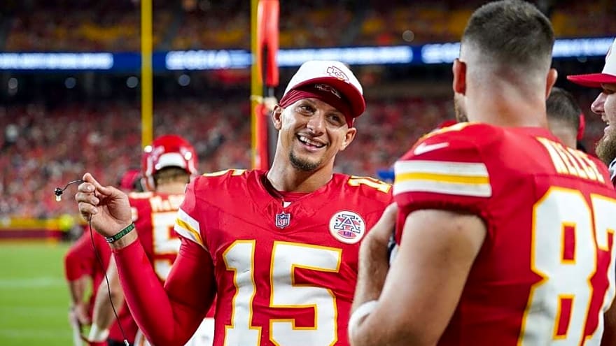 Travis Kelce in disbelief over Chiefs losing Patrick Mahomes