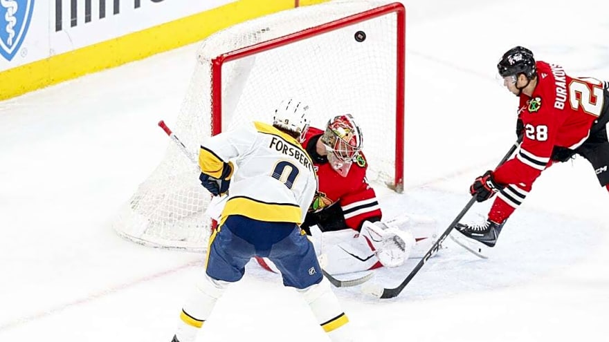 Predators running hot with Sharks in town