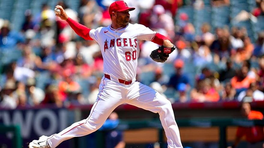 Angels place RHP Hunter Strickland on IL with shoulder inflammation