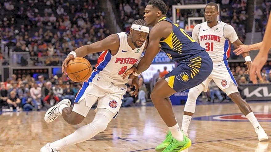 Pistons top Pacers, stretch win streak to double digits