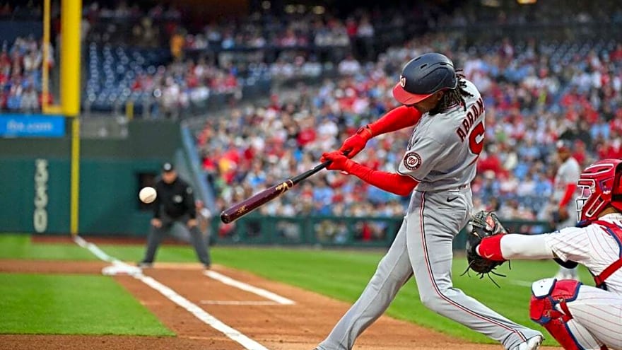 Nationals blast Phillies with 13 runs on 17 hits