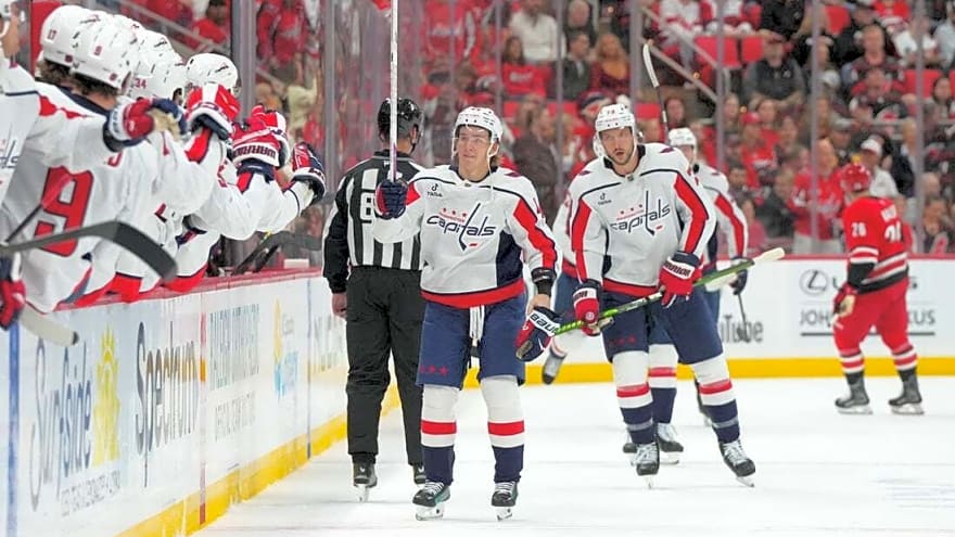 Alex Tuch excels in Capitals debut as Hurricanes’ slow start continues