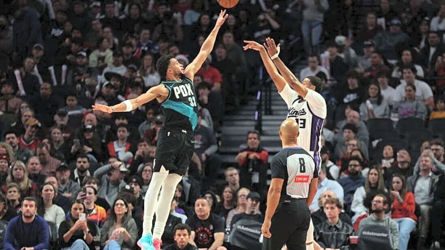 Deni Avdija comes through at line in OT as Blazers nip Kings