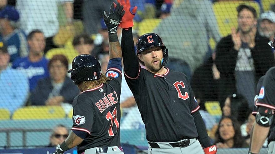 Gavin Williams strikes out 10 in Guardians' victory over Dodgers