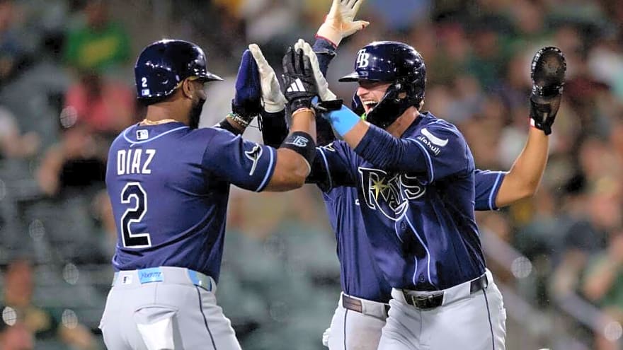 High-octane Rays strive to complete perfect road trip in rematch vs. A's