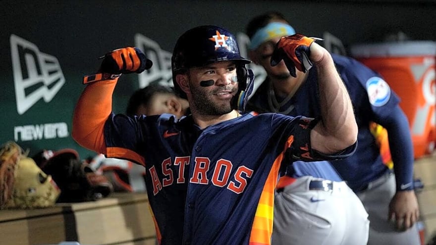 Astros ride high-powered offense into finale vs. A&#39;s