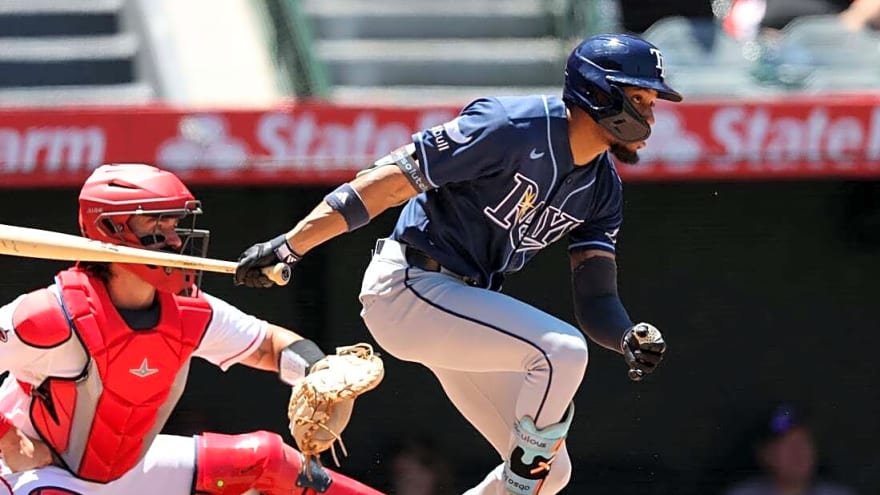 Rays avoid sweep with 5-run inning vs. Angels