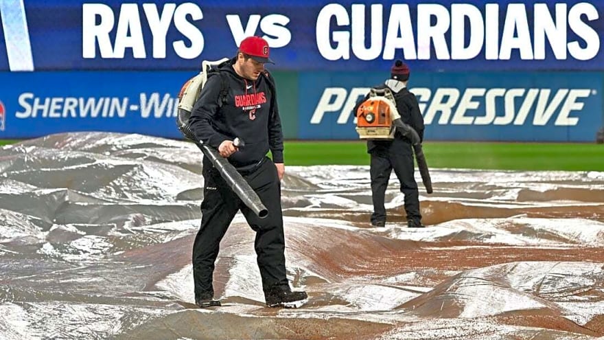Rainout forces Guardians, Rays to play ALCS straight through to finish