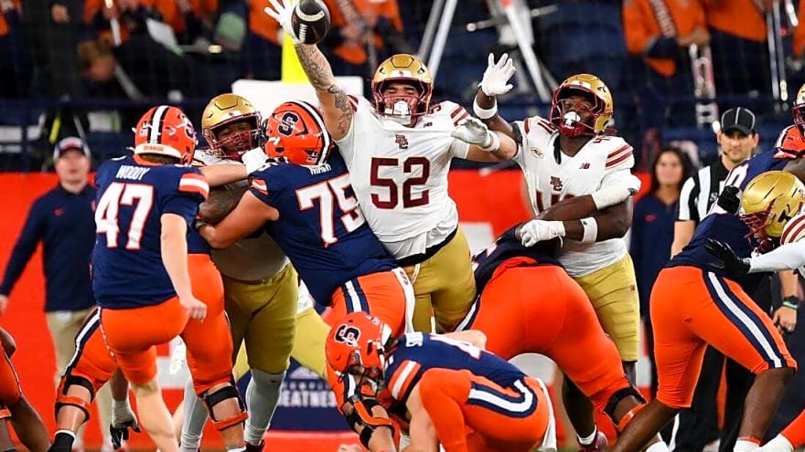 Boston College secures first FBS win of the season in rout over Syracuse