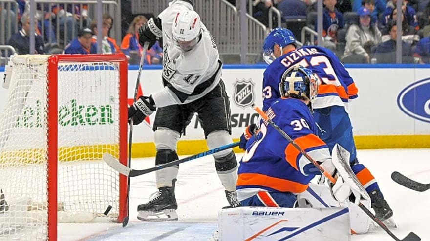 Anze Kopitar on cusp of history as Kings hold off Isles