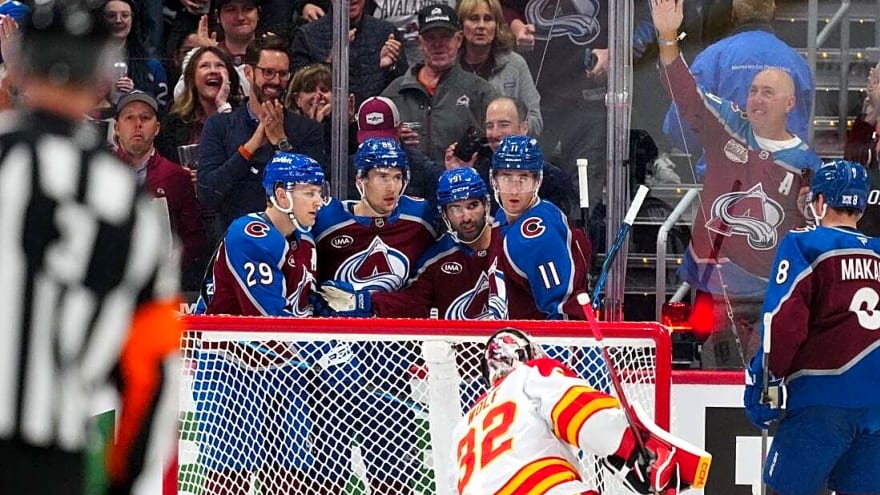 NHL roundup: Nazem Kadri scores twice to power Avs past Flames