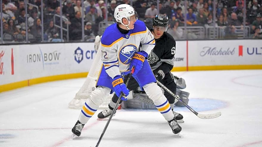 Sabres complete road trip at Anaheim, seeking fifth straight victory