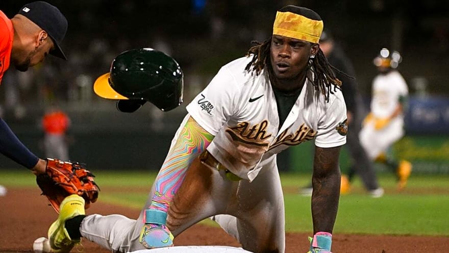 Astros remain tied atop AL West after tight loss to Athletics