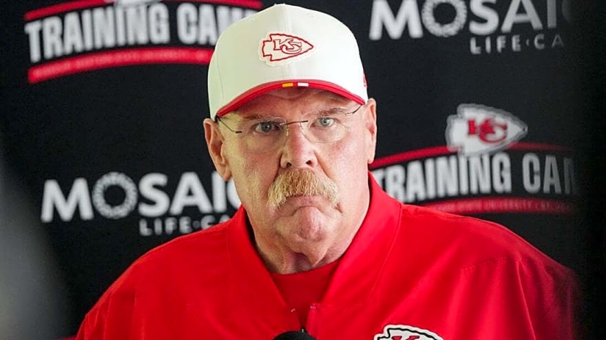 Report: Bullet shot into Andy Reid&#39;s office with him inside in 2024