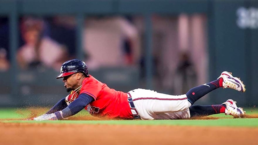 Braves break through late, hand M&#39;s 4th straight loss