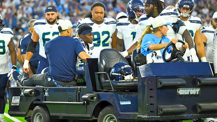 Seahawks lose rookie S Bud Clark to broken ankle