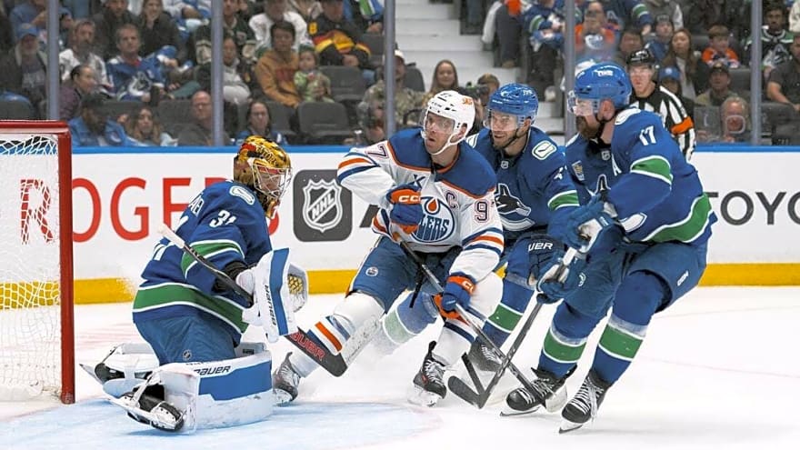 Canucks eager to fix defensive problems as Flames visit
