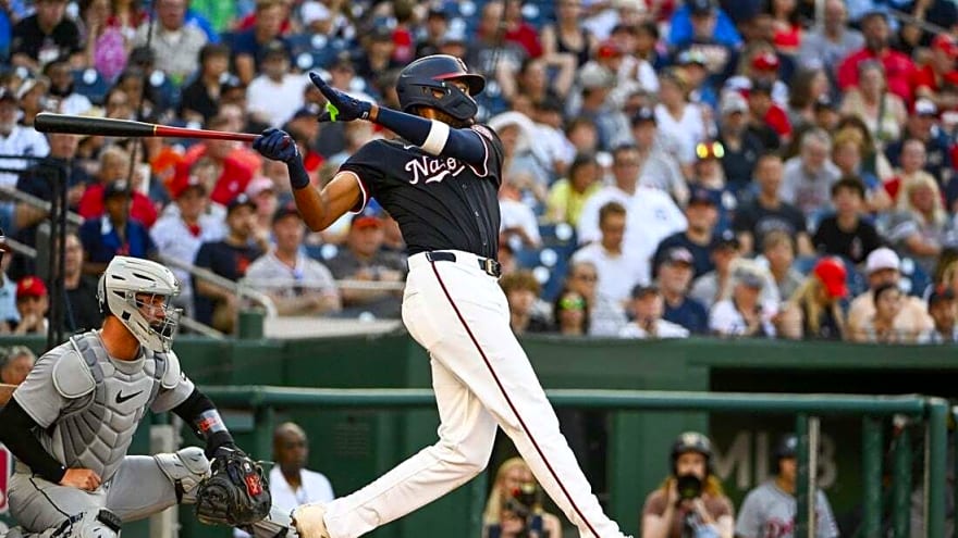 Derby contestant James Wood goes 5-for-5 as Nats beat Tigers