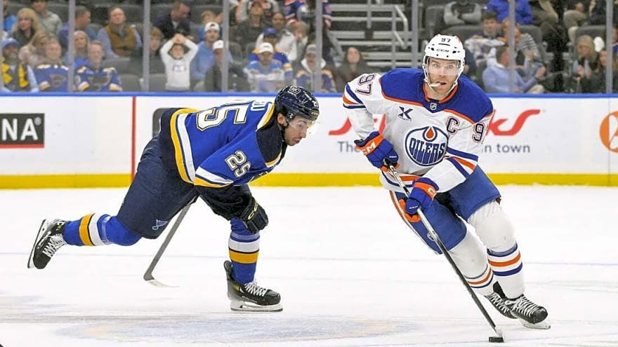 Oilers pursue bounce-back performance against surging Stars
