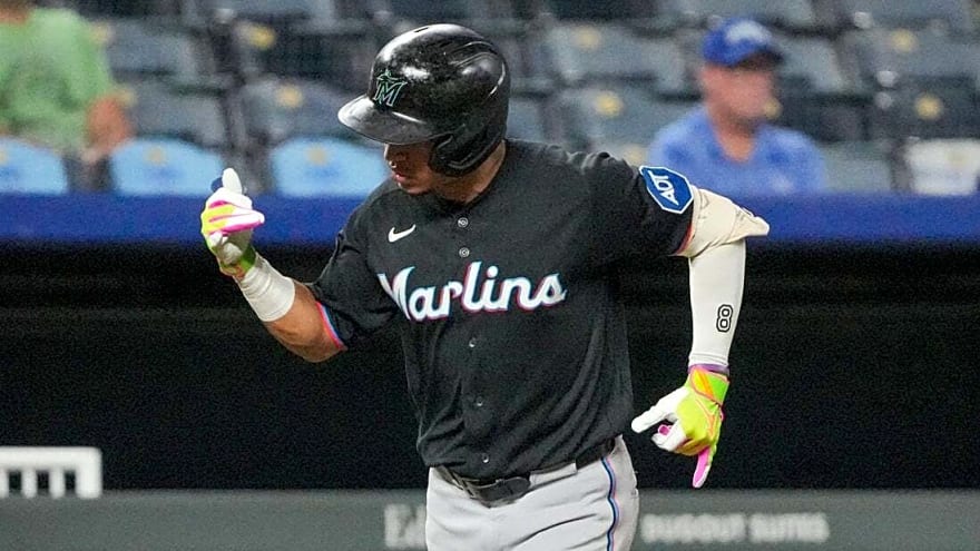 Javier Sanoja, Marlins overcome slow start to best Royals