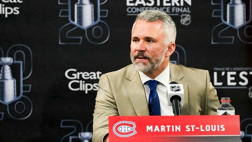 Canadiens extend head coach Martin St. Louis