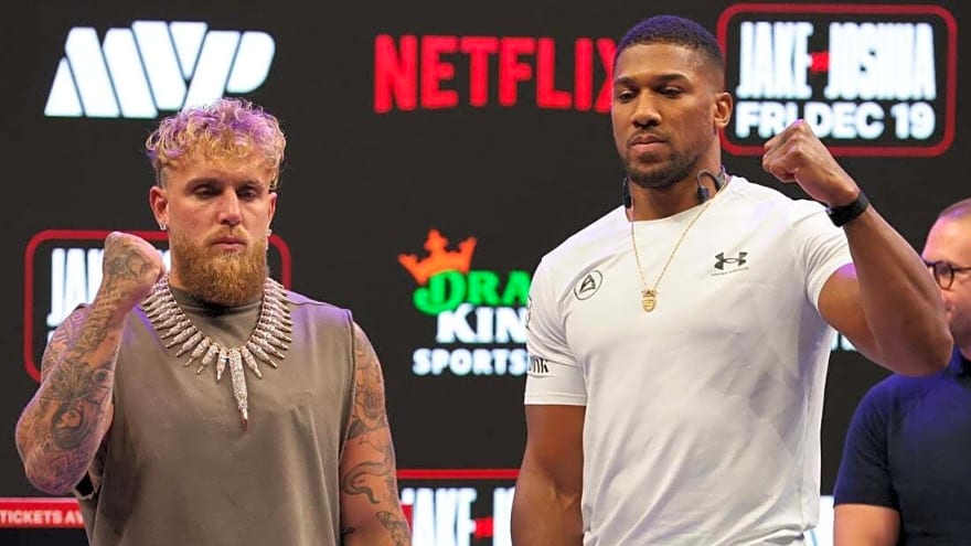 Jake Paul &#39;ready to die&#39; to upset Anthony Joshua