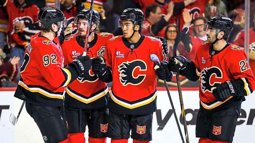 Flames continue turnaround, top Wings for third straight win