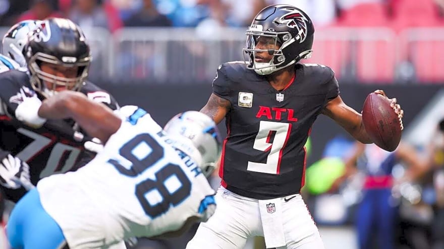Report: Falcons QB Michael Penix Jr. (knee) may be done for season