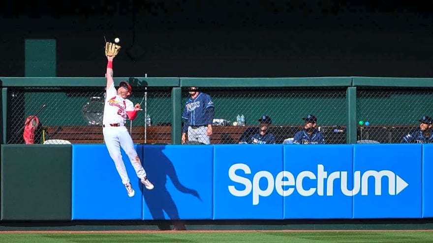 Cardinals match Rays' sixth-inning uprising with their own, win 9-7