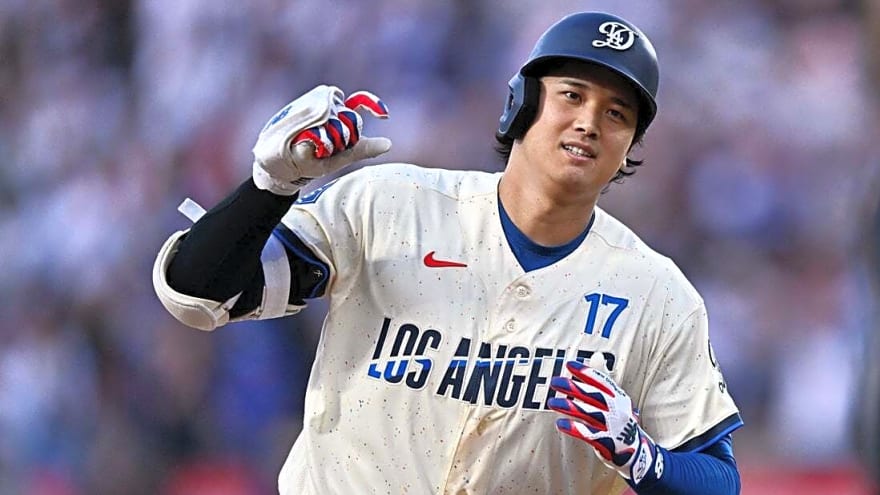 Shohei Ohtani homers in 9-run first as Dodgers drub Angels