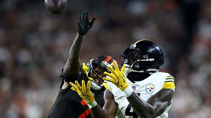 Steelers' DK Metcalf off injury report, Pat Freiermuth added