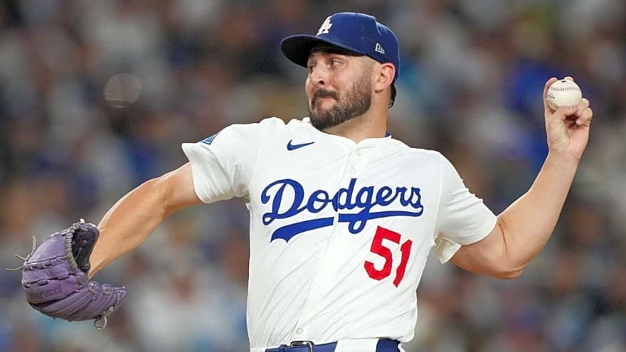 Dodgers LHP Alex Vesia away from team to attend personal matter