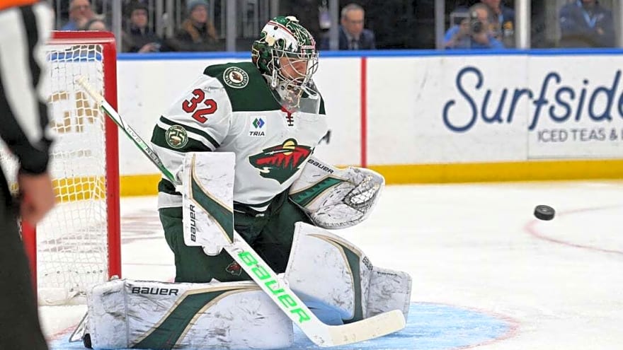 Wild G Filip Gustavsson to undergo hip surgery