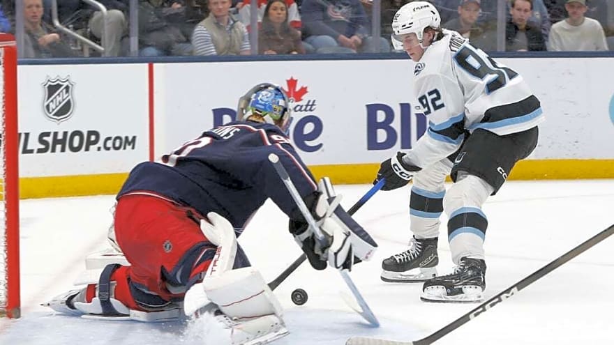 Cooley buries overtime winner to power Mammoth past Blue Jackets