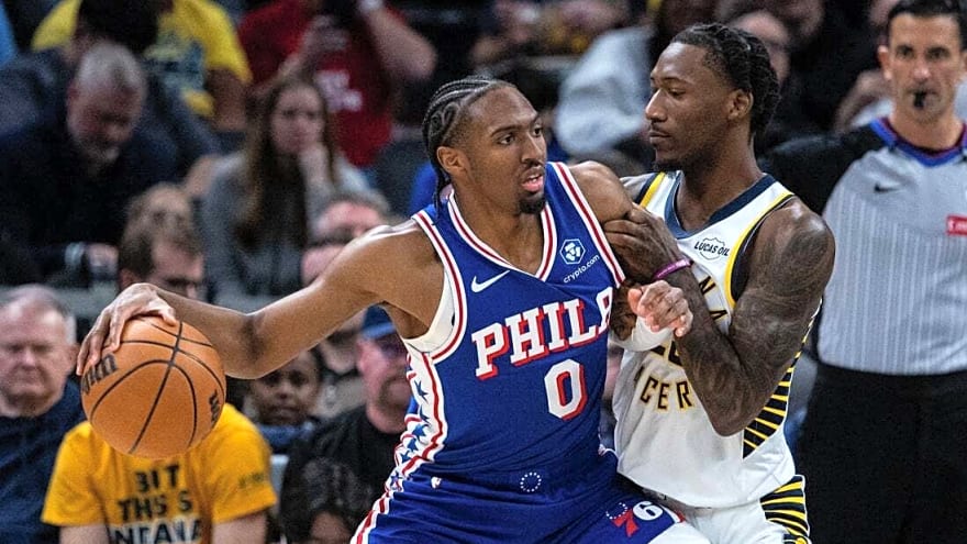 Sixers smash Pacers again as Tyrese Maxey, Joel Embiid shine