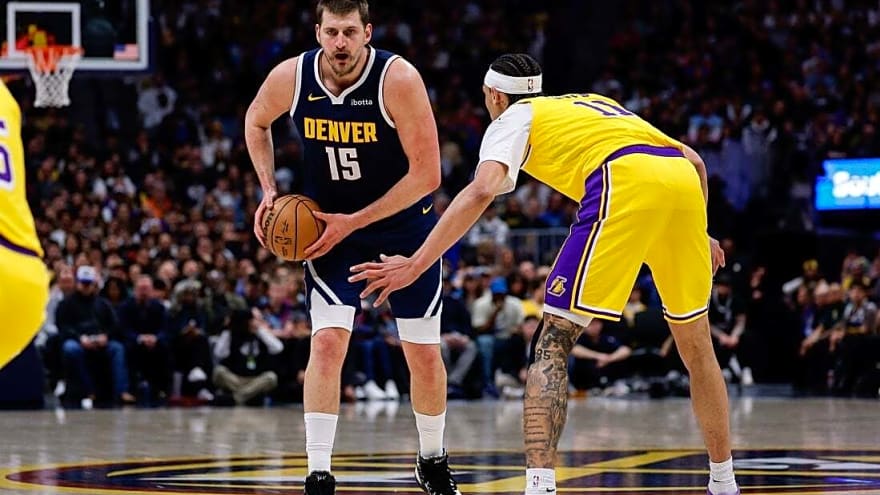 LeBron James sets all-time field-goal mark in Lakers'  loss to Nuggets