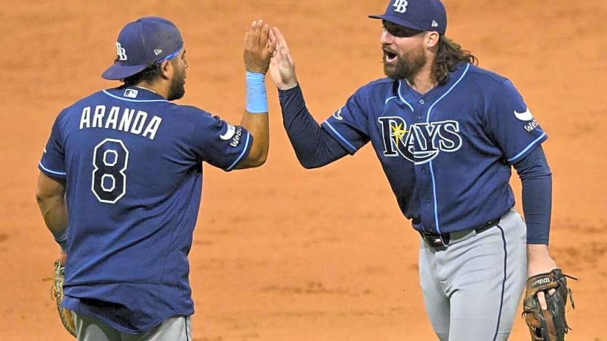 Ryan Vilade's go-ahead RBI single gives Rays win over Guardians