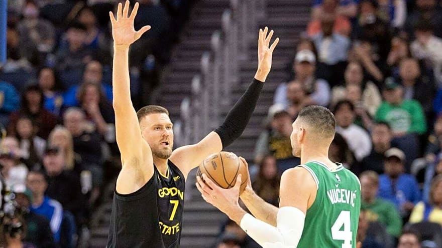 Kristaps Porzingis strives to make an impact as Warriors face Nuggets