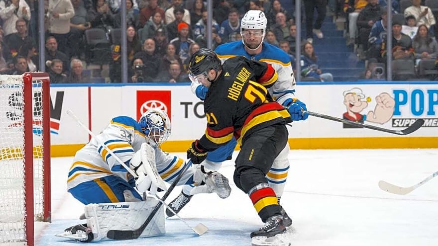 Rasmus Dahlin, Tage Thompson carry Sabres past Canucks