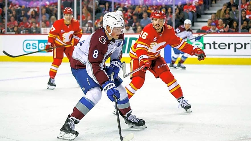 Cale Makar notches 3 points in Avalanche rout of Flames