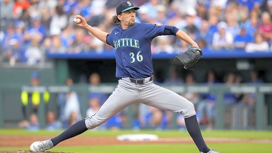 Mitch Garver, Logan Gilbert help Mariners sneak by slumping Royals