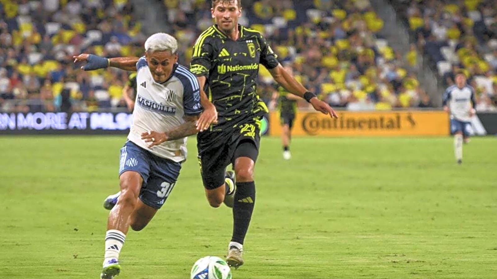 Nashville SC douse Crew&#39;s unbeaten streak with 3-0 win