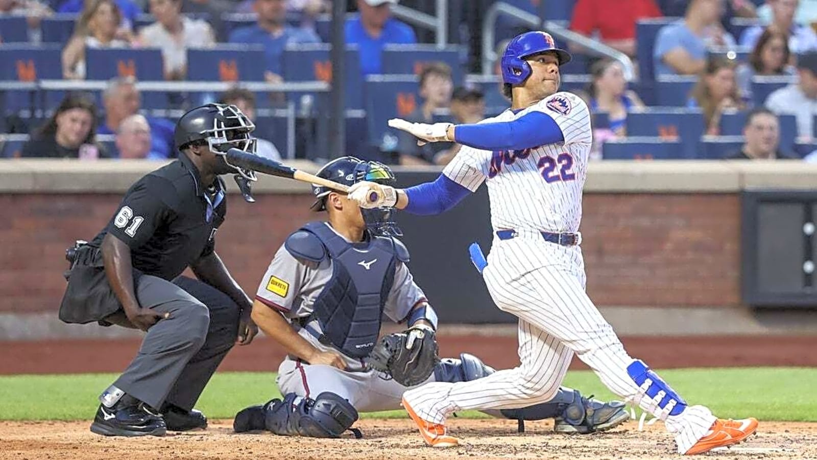 Juan Soto looks to lead Mets to split with Braves