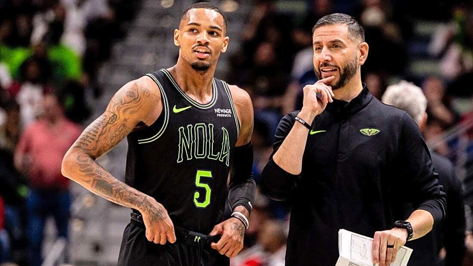 Dejounte Murray boosting Pelicans, who face Mavericks on uptick