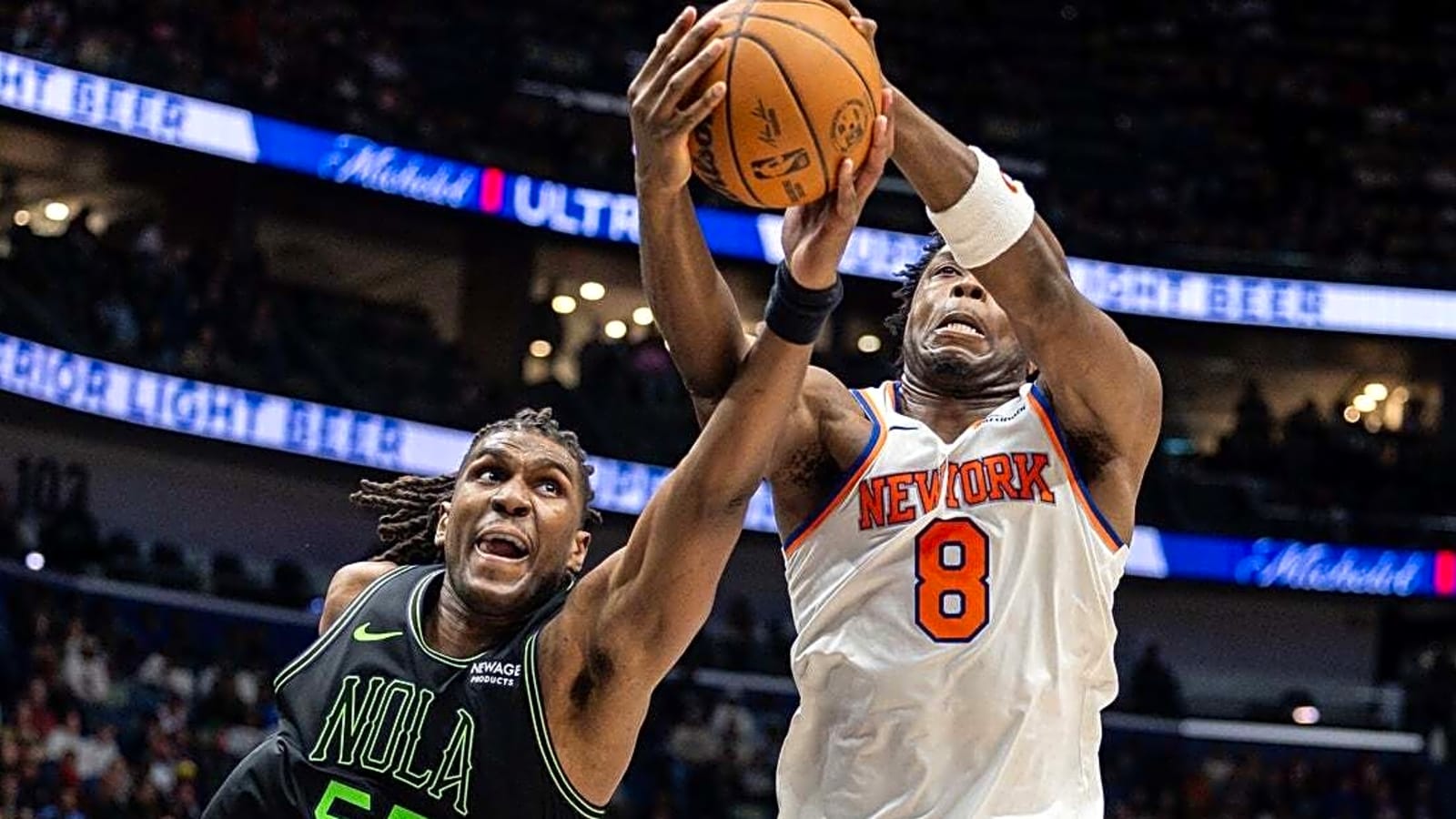 OG Anunoby's late bucket helps Knicks escape Pelicans