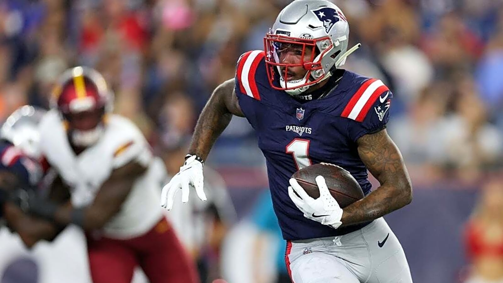 Patriots WR Ja’Lynn Polk (shoulder) to miss 2025 season