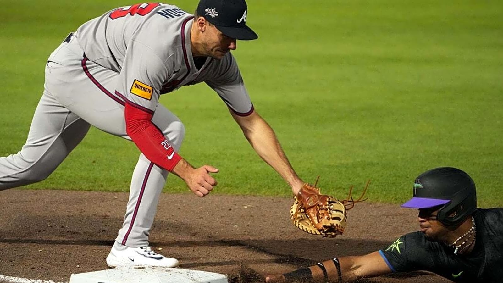 Rays seek to build on triumph over struggling Braves