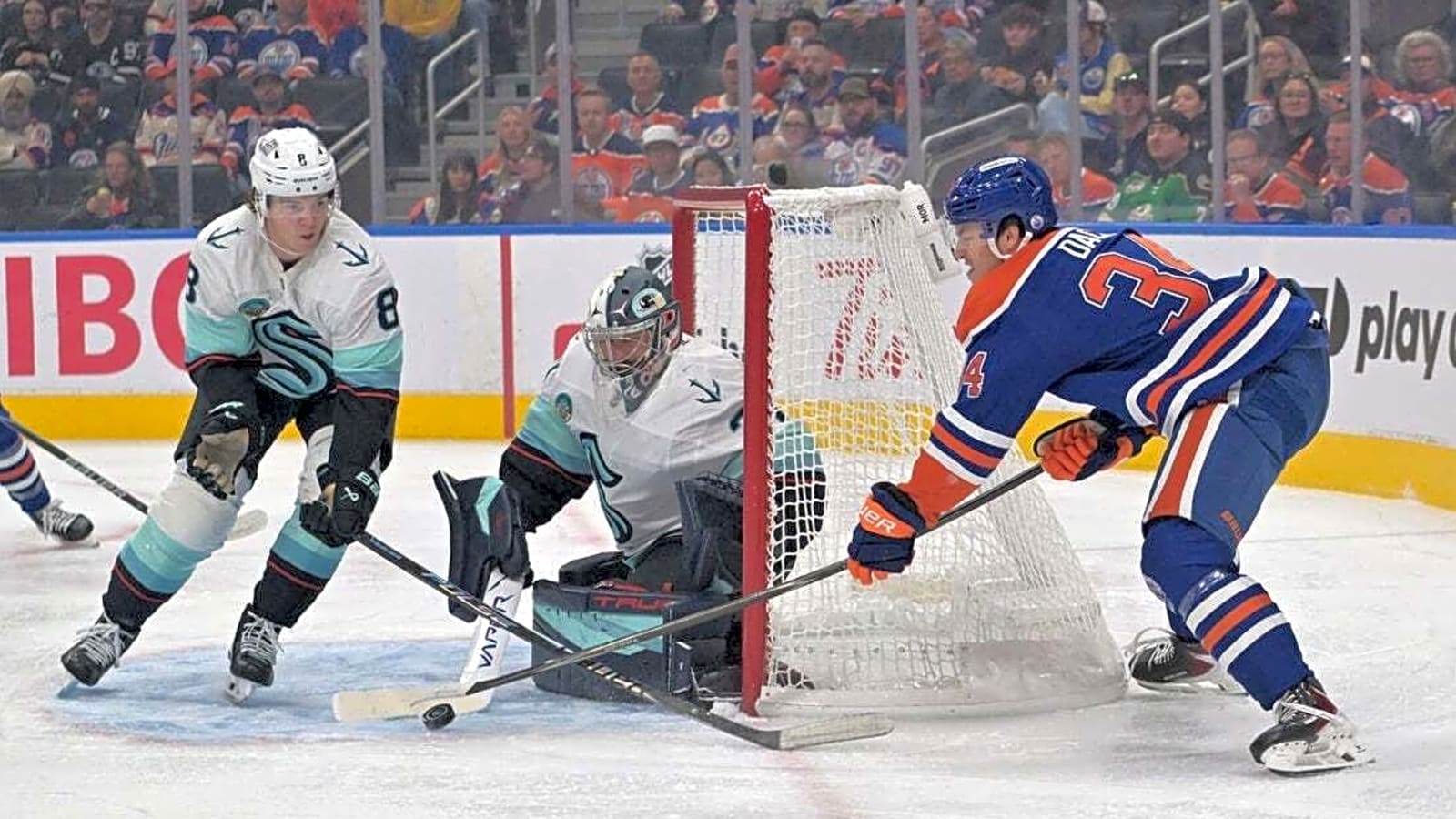 Leon Draisaitl's deciding goal lifts Oilers past Kraken